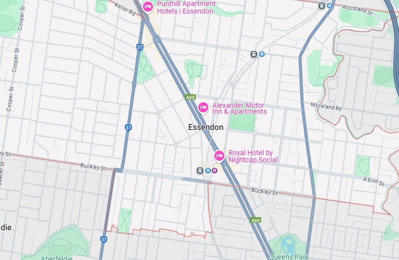 essendon-map