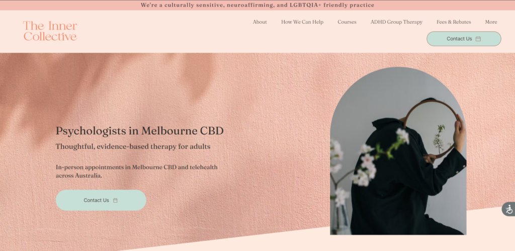 The Inner Collective homepage