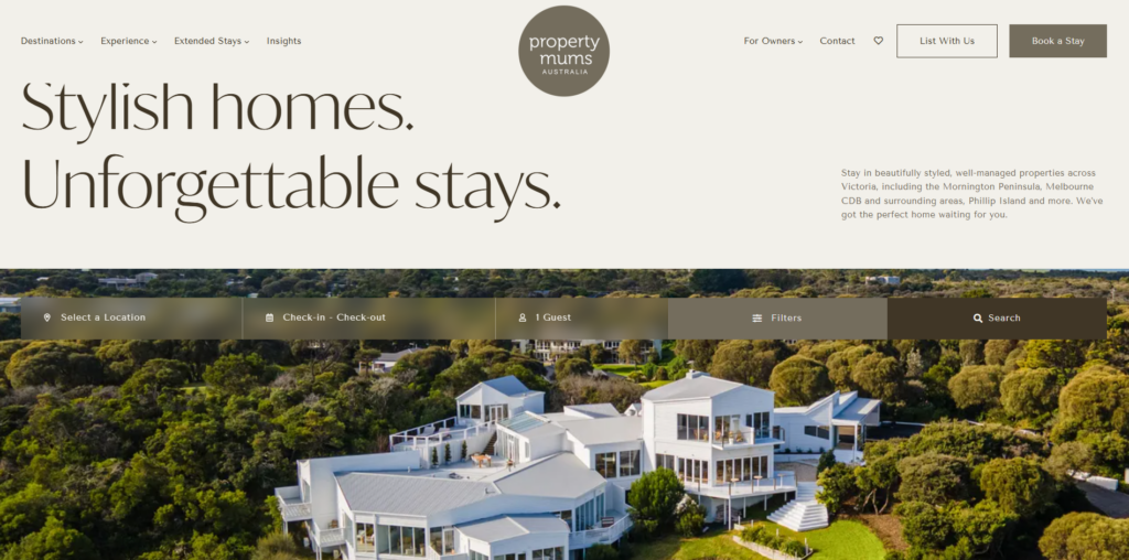 property mums homepage