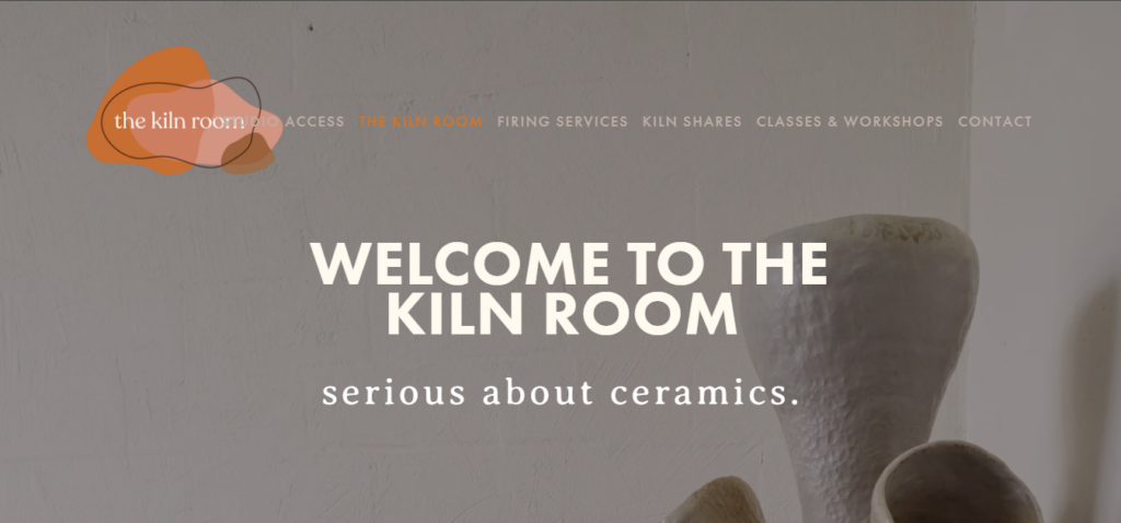 the kiln room