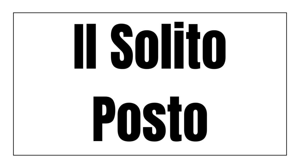 il-solito-posto
